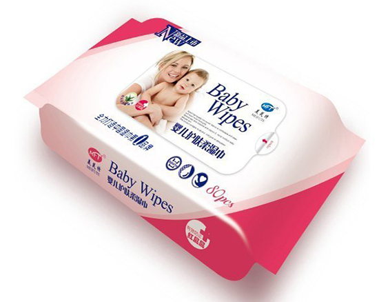 美芙特嬰兒護(hù)膚柔濕巾80片啟封