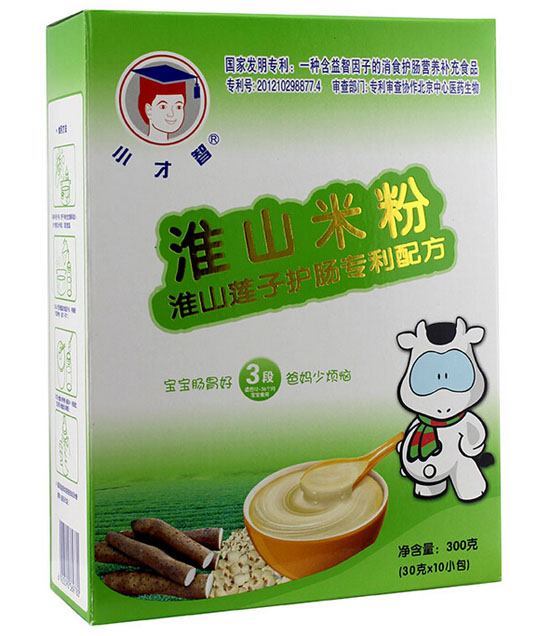 小才智淮山蓮子護(hù)腸專利配方淮山米粉