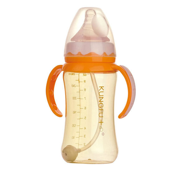 功夫?qū)氊怭PSU寬口自動(dòng)大奶瓶