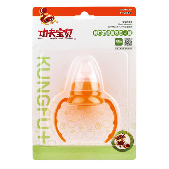 功夫?qū)氊悩?biāo)口瓶蓋、握把(雙色)