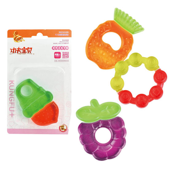 功夫?qū)氊愲p色注水牙膠(多款式混裝)