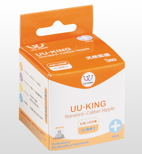 UU·KING標(biāo)準(zhǔn)口徑母乳實感奶嘴十字孔