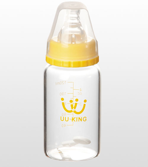 UU·KING玻璃標口徑奶瓶120ml