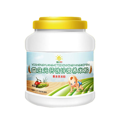 里約陽(yáng)光益生元鈣鐵鋅營(yíng)養(yǎng)米粉
