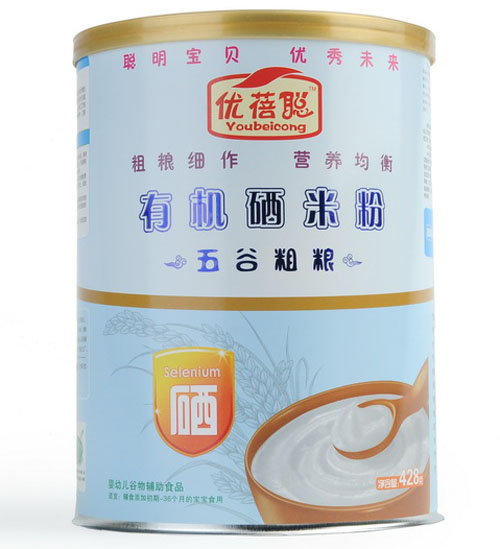 優(yōu)蓓聰有機(jī)硒米粉五谷粗糧(鐵聽)