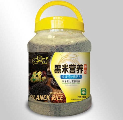 歡喜娃鐵鋅鈣護暢配方黑米營養(yǎng)米粉