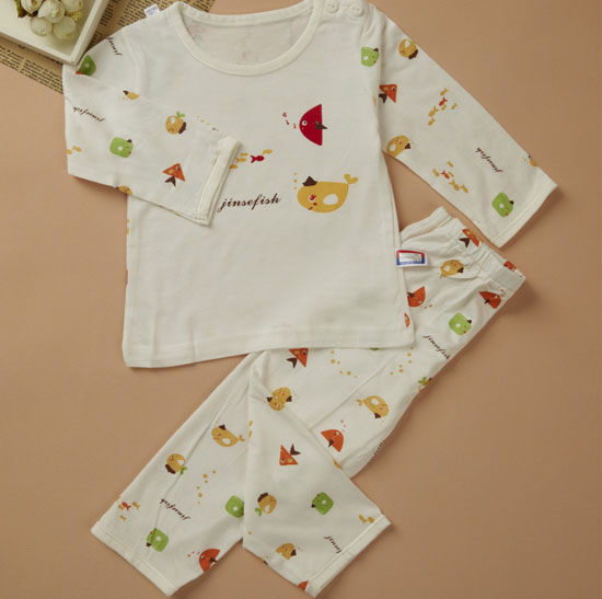 金色小魚蘆薈纖維單面小魚肩開套