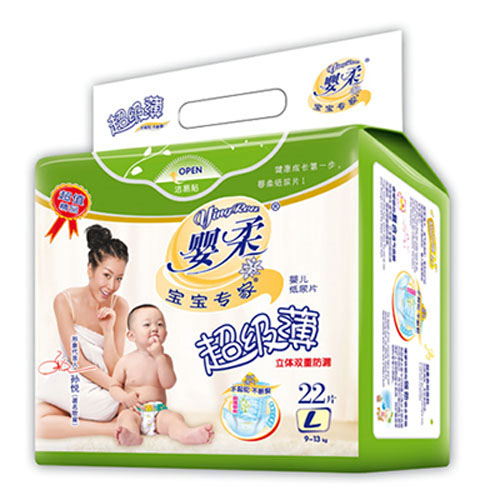 寶寶專家超級(jí)薄嬰兒紙尿片L碼22片
