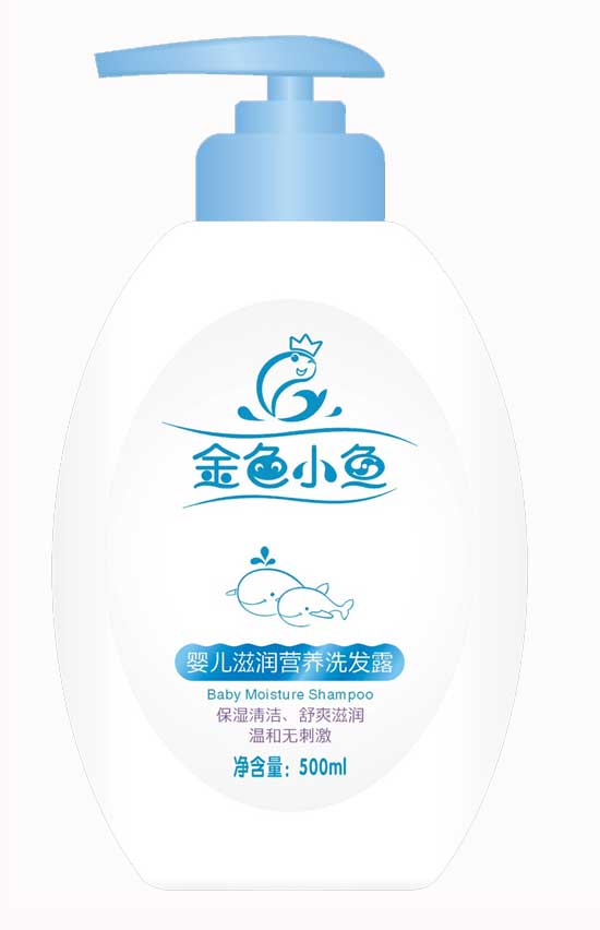 金色小魚(yú)嬰兒滋潤(rùn)營(yíng)養(yǎng)洗發(fā)露