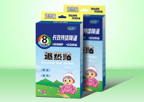 金達瑞健退熱貼8貼