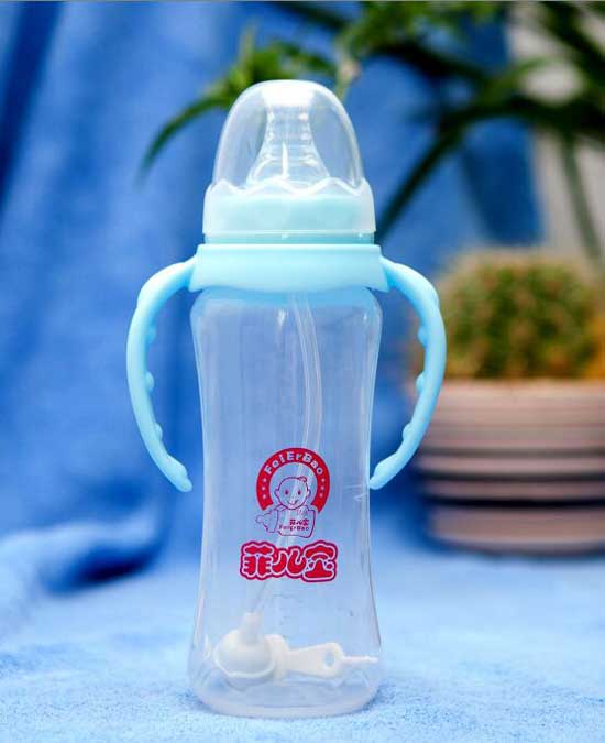 菲兒寶2400ML標(biāo)口PP全自動(dòng)奶瓶(天藍(lán))