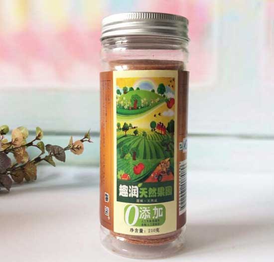 趣潤天然果園罐裝山楂片210g