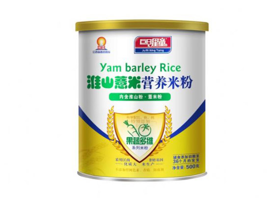 巨日星童果蔬多維型淮山粉+薏米粉營養(yǎng)米粉