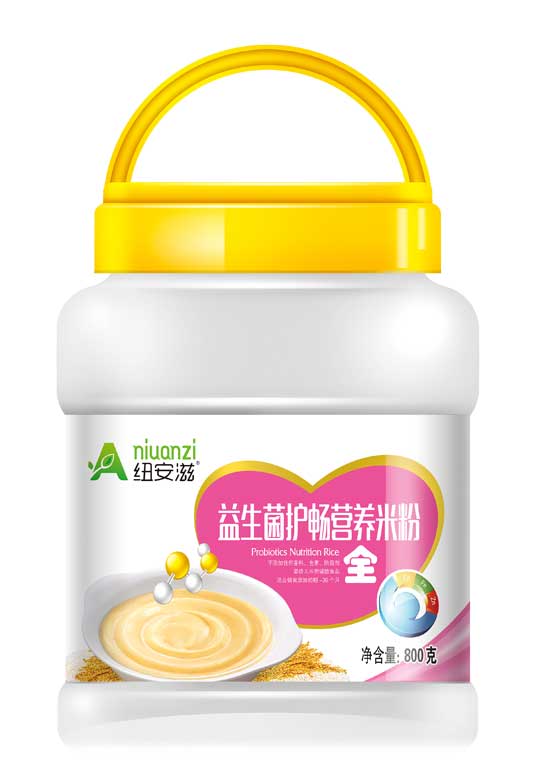 紐安滋益生菌護(hù)暢營養(yǎng)米粉全段桶裝