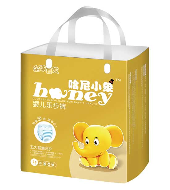 哈尼小象嬰兒樂(lè)步褲L碼
