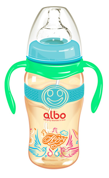 �ۘ���300mlPPSU���ڸМ��Ԅ�(d��ng)��ƿ�Gɫ