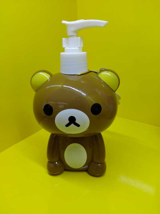 比酷熊倍護柔潤洗發(fā)沐浴露小熊
