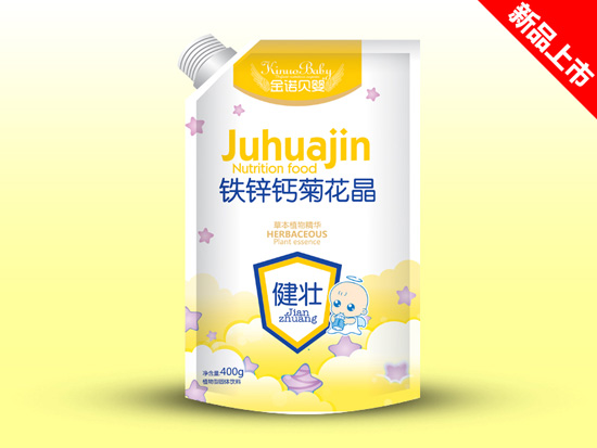 金諾貝嬰菊花晶袋裝-鈣鐵鋅