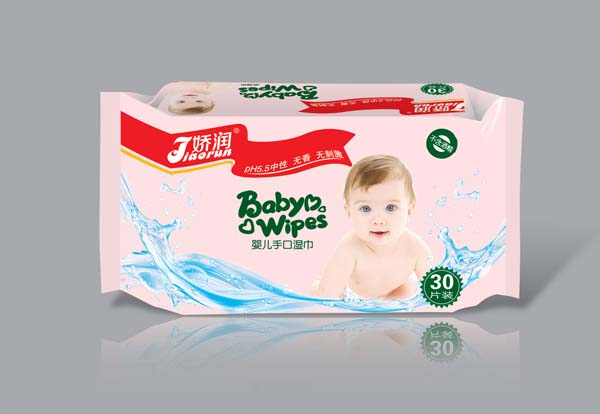 嬌潤紅飄帶30片濕巾