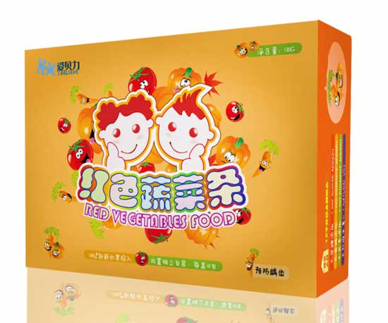 愛(ài)貝力紅色蔬菜條