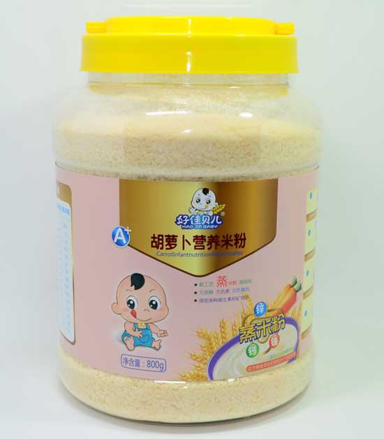 好佳貝兒A+胡蘿卜營(yíng)養(yǎng)米粉