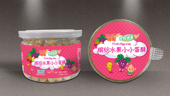 蓓寵蓓寵水果小小蛋酥