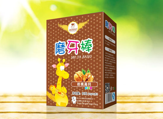 點(diǎn)點(diǎn)日記核桃高鈣磨牙棒