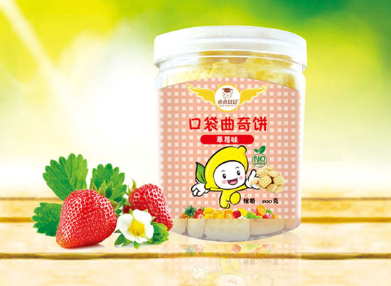 點(diǎn)點(diǎn)日記草莓味口袋曲奇餅