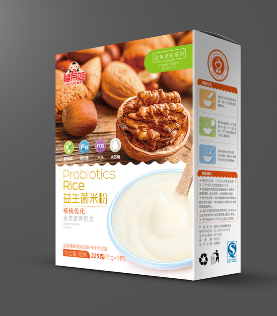 福萊娃核桃優(yōu)化益生菌米粉