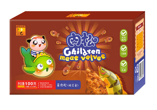 多巴魚肉松桂花魚味