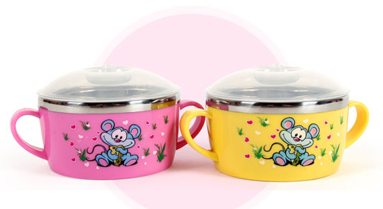 皇嬰歐式不銹鋼雙耳杯250ML