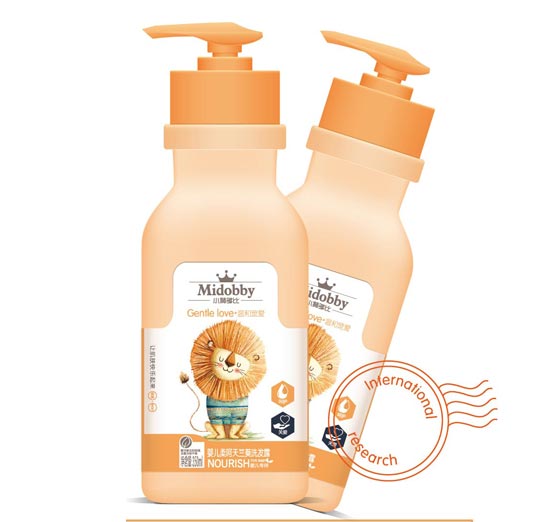 小獅多比嬰兒柔呵天蘭葵洗發(fā)露350ML