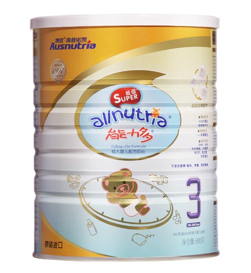 超級(jí)能力多嬰兒配方奶粉3段