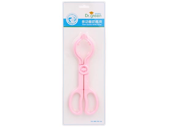 格林博士多功能奶瓶夾紅色