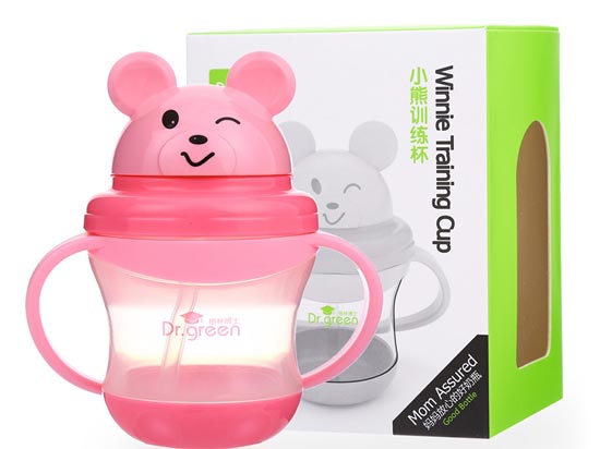 格林博士小熊訓(xùn)練杯紅色