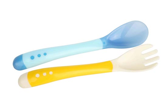 喜哇哇雙色湯叉組