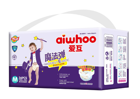 愛互魔法彈紙尿褲M36片