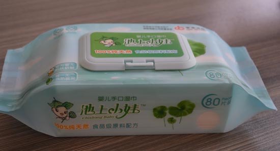 池上小娃嬰兒手口濕巾80片裝