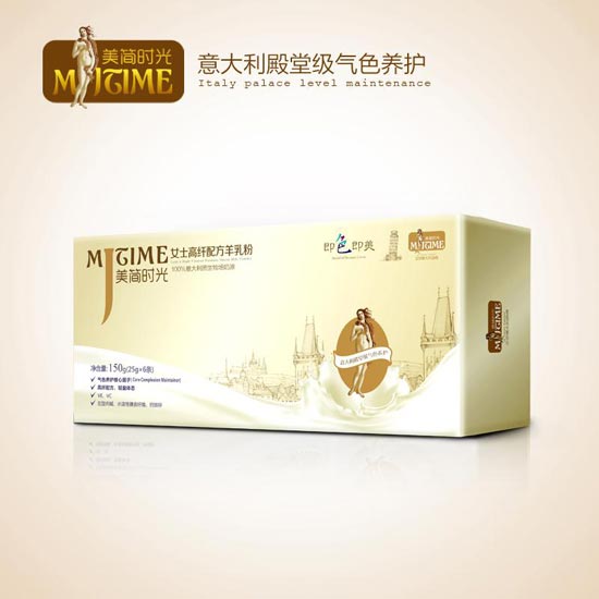 美簡(jiǎn)時(shí)光女士高纖配方羊乳粉150g