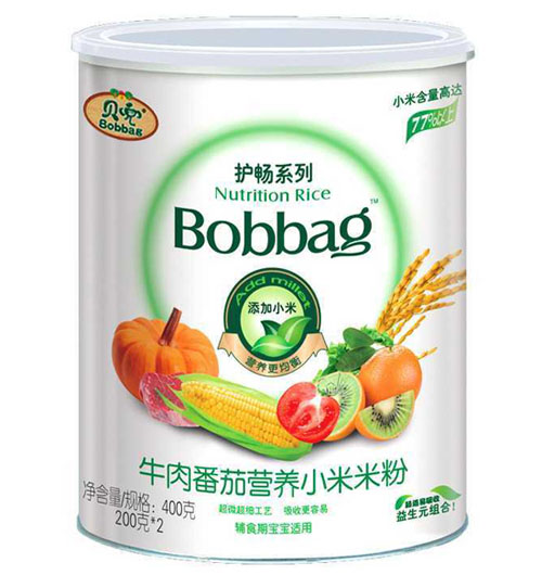 貝兜牛肉番茄營(yíng)養(yǎng)小米米粉