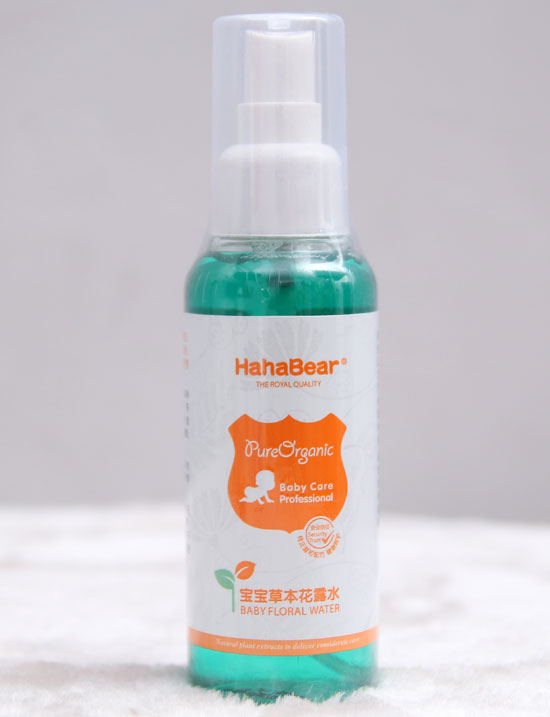 哈哈熊寶寶草本花露水