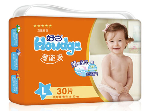 好之薄能吸嬰兒紙尿片L碼30片
