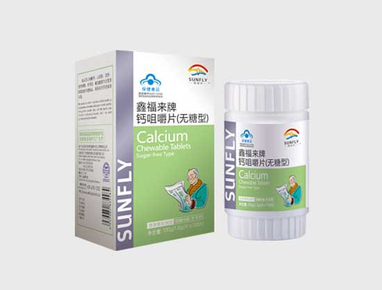 鑫福來牌鈣咀嚼片(無糖型)