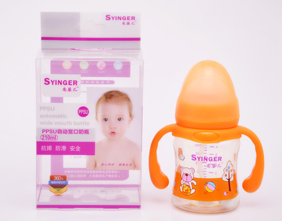 尚嬰兒PPSU自動寬口奶瓶210ML