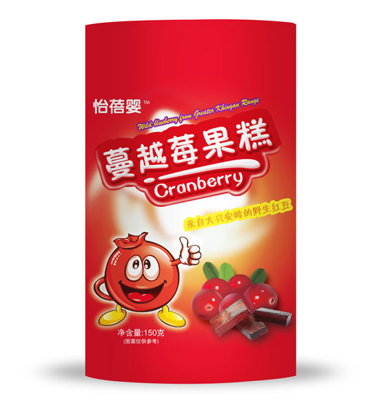 怡蓓嬰蔓越莓果糕瓶裝