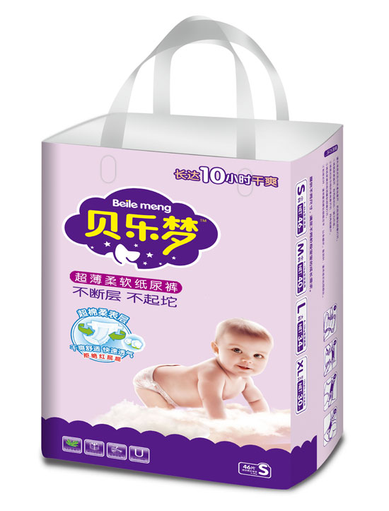 貝樂夢(mèng)超薄柔軟紙尿褲S碼