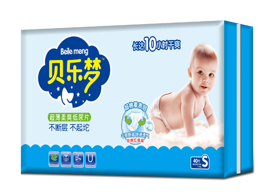 貝樂夢(mèng)超薄柔爽紙尿片S碼