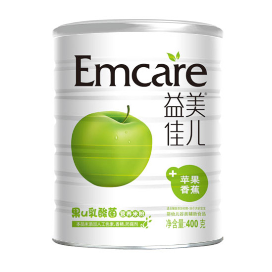 益美佳兒蘋果香蕉果U乳酸菌營(yíng)養(yǎng)米粉