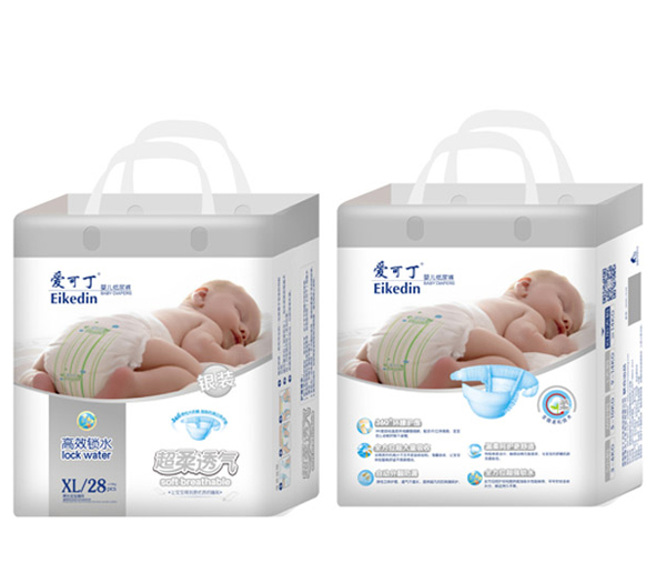 愛可丁銀裝尿褲小包