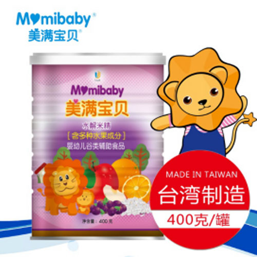 美滿寶貝嬰幼兒谷類輔食水解米精